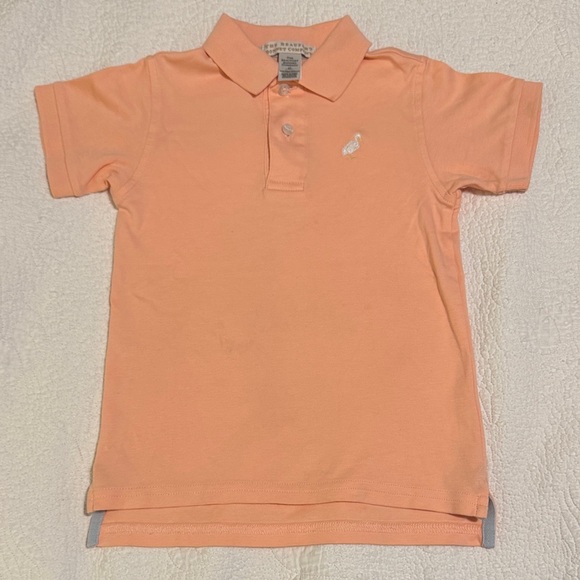 The Beaufort Bonnet Company Other - EUC TBBC Peach Boys Polo Shirt Size 4T